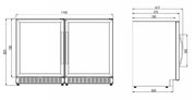 Шкаф для вина и напитков Dometic C50G Wine&Beer фото 3 в Екатеринбурге