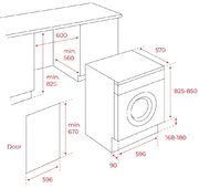 Встраиваемая стирально-сушильная машина Teka LSI5 1481 фото 2 в Екатеринбурге