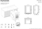 Винный шкаф Dunavox DAUF-38.100DSS.TO фото 4 в Екатеринбурге