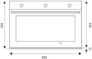 Духовой шкаф Bertazzoni F909PROEKN фото 4 в Екатеринбурге