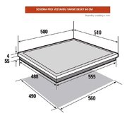 Индукционная варочная панель Brandt BPI6427B фото 2 в Екатеринбурге