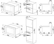 Встраиваемая микроволновая печь Smeg FMI120N2 фото 4 в Екатеринбурге