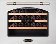 Встраиваемый винный шкаф Lofra ZBRS24M/A CANTINA 24 INOX BRONZO фото