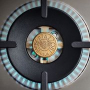 Латунный логотип для газовой конфорки Вок Bertazzoni CAT307687B фото 2 в Екатеринбурге