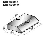Вытяжка Korting KHT 6330 X фото 2 в Екатеринбурге