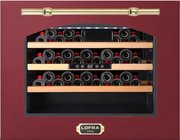 Встраиваемый винный шкаф Lofra ZBRR24M/O CANTINA 24 BURGUNDY OTTONE фото