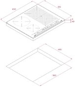 Индукционная варочная панель Teka IZF 64440 MSP BLACK фото 2 в Екатеринбурге