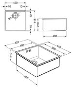 Мойка Smeg VSTQ40-2 фото 3 в Екатеринбурге