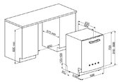 Посудомоечная машина Smeg ST2FABPK2 фото 4 в Екатеринбурге