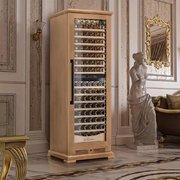 Винный шкаф Meyvel MV163PRO-KBT2 (Натуральный бук) фото 2 в Екатеринбурге