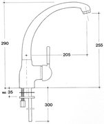 Смеситель Smeg ME2A фото 2 в Екатеринбурге