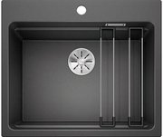 Мойка Blanco Etagon 6 антрацит клапан-автомат InFino 524539 фото 2 в Екатеринбурге