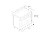 Варочный центр Bertazzoni PRO90 5I MFE S VI T фото 4 в Екатеринбурге