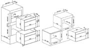 Компактный духовой шкаф с СВЧ Smeg SF4920MCN фото 2 в Екатеринбурге