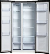 Холодильник Hyundai CS5003F черное стекло фото 4 в Екатеринбурге