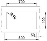 Мойка Бланко ROTAN 700-U Silgranit алюметаллик фото 4 в Екатеринбурге Мойка Blanco ROTAN 700-U Silgranit алюметаллик фото 4 в Екатеринбурге
