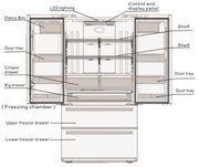 Холодильник Bertazzoni REF90X фото 2 в Екатеринбурге