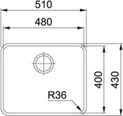 Мойка Franke ANX 110-48 фото 2 в Екатеринбурге
