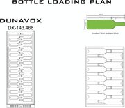 Винный шкаф Dunavox DX-143.468C фото 4 в Екатеринбурге