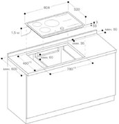 Индукционная варочная панель Gaggenau CI283113 фото 4 в Екатеринбурге