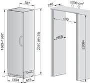 Встраиваемая морозильная камера V-ZUG V6000 Supreme FR6T-51099 R фото 4 в Екатеринбурге