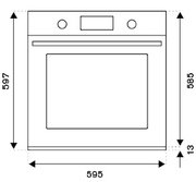 Духовой шкаф Bertazzoni F6011MODVPTC фото 2 в Екатеринбурге