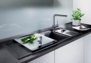 Мойка Бланко Axia II 6 S крыло слева темная скала фото 2 в Екатеринбурге Мойка Blanco Axia II 6 S крыло слева темная скала фото 2 в Екатеринбурге