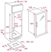Винный шкаф Teka RVI 35 BLACK-SS фото 2 в Екатеринбурге