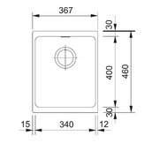 Мойка Franke KBG 110-34 оникс фото 2 в Екатеринбурге