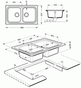 Мойка Smeg LS201AV фото 2 в Екатеринбурге