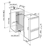 Встраиваемый холодильник Liebherr ICBb 5152 фото 3 в Екатеринбурге