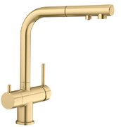 Смеситель Blanco FONTAS-S II 526694 золото фото в Екатеринбурге