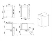 Холодильник Smeg FAB10RBL2 фото 3 в Екатеринбурге