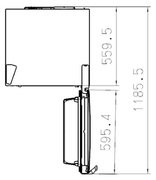 Холодильник Korting KNFC 61887 W фото 4 в Екатеринбурге
