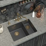 Мойка Omoikiri Kata 55-2-U-GR фото 4 в Екатеринбурге