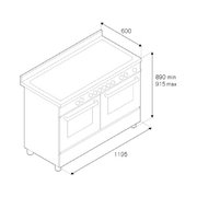 Варочный центр Bertazzoni MAS120 6G MFE D XT фото 4 в Екатеринбурге