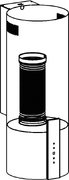 Вытяжка Korting KHC 35969 DN Cylinder фото 3 в Екатеринбурге