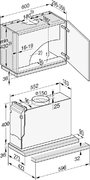 Встраиваемая вытяжка Miele DAS 2620 матовый черный фото 4 в Екатеринбурге