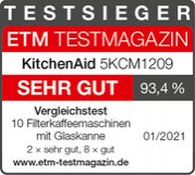 Кофеварка KitchenAid 5KCM1209EDG фото 4 в Екатеринбурге