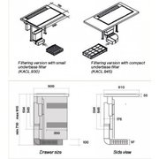 Варочная панель с вытяжкой FALMEC INDUCTION HOB INOX (880) фото 4 в Екатеринбурге