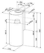 Вытяжка Smeg KR37XE фото 4 в Екатеринбурге
