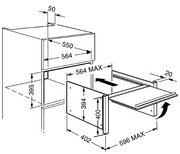 Дверца для микроволновой печи Smeg PMO800C-8 фото 2 в Екатеринбурге