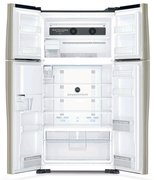 Холодильник Hitachi R-W722FPU1X GGL бежево-золотистое стекло фото 2 в Екатеринбурге