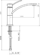 Смеситель Smeg ME6RA фото 2 в Екатеринбурге
