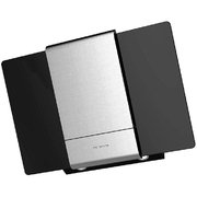 Вытяжка KRONA TALLI 600 inox/black glass 3P фото 2 в Екатеринбурге
