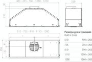 Встраиваемая вытяжка Pando GTI/510 NEGRO V.1050 ECO SEC PLUS фото 3 в Екатеринбурге