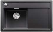 Мойка Бланко ZENAR 45 S-F SILGRANIT чаша слева, доска стекло клапан-автомат InFino® антрацит фото в Екатеринбурге Мойка Blanco ZENAR 45 S-F SILGRANIT чаша слева, доска стекло клапан-автомат InFino® антрацит фото в Екатеринбурге