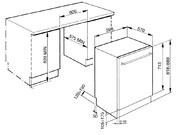 Посудомоечная машина Smeg STX13OL1 фото 3 в Екатеринбурге