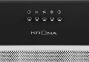 Вытяжка Krona AMBRA 600 black PB фото 3 в Екатеринбурге