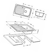 Мойка Smeg LS101CO фото 2 в Екатеринбурге
